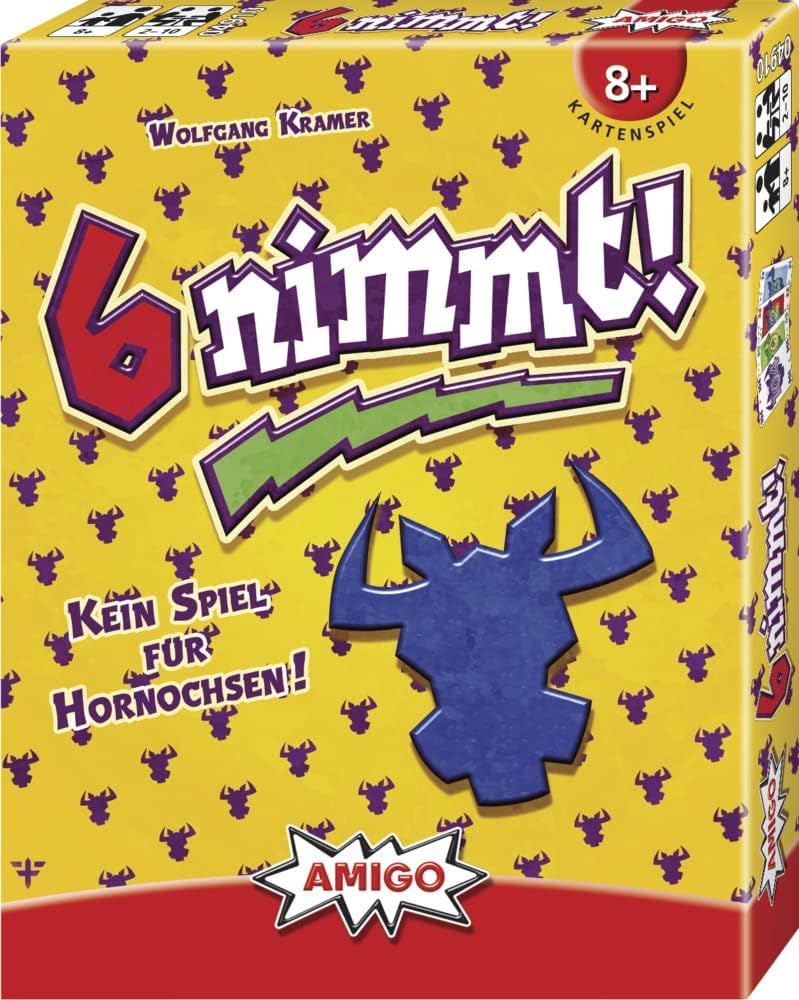 その他 6 nimmt! Kartenspiel: Kein Spiel fur Hornochsen. Fur 2-10 Spieler ab 10 Jahren Amazon.co.jp: 6 nimmt! Kartenspiel: Kein Spiel für